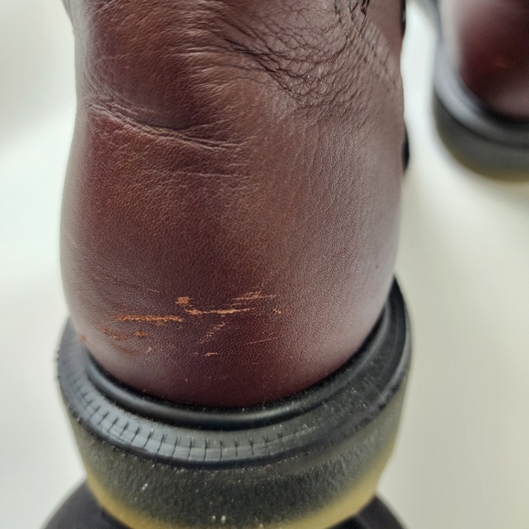 Red Wing ASTM F2892 18 Soft Toe Ankle Height Super Sole Boot Size 8 1/2 EE - Picture 11 of 11